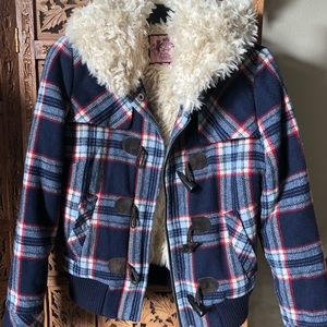 Juicy Couture Plaid Jacket